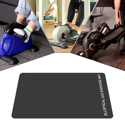 Ellipse Leg Exerciser Non Slip Mat Exercise Equipment Mat Exercise Mat Home Sports Accessories for under Desk Elliptical Peddler